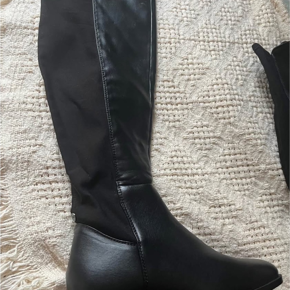Nine West Black Over the Knee Boots